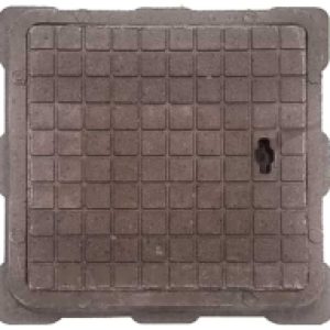 Люк канализационный Квадратный малый садовый Класс А / 3522541 21век