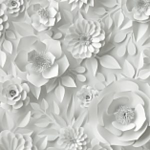 Фотообои листовые Цветы модерн 3D 21век