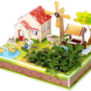 Набор для выращивания растений 3D Мельничный садик / DV-T-2178-1 21век