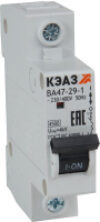 Выключатель автоматический ВА47-29-1C2-УХЛ3 / 318200 21век