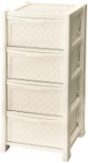 Комод пластиковый Виола 4 EP338 21век