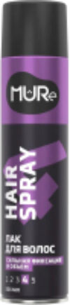 Лак для укладки волос 4 Super Strong & Volume Сильная фиксация 21век