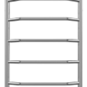 Полотенцесушитель водяной Трапеция 50x100 с полкой 21век