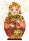 Набор для вышивания Матрешки. Осенняя краса / 6-06 21век