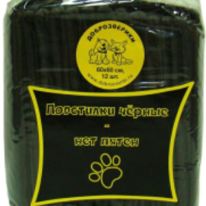 Одноразовая пеленка для животных 60x60 / ЧПС60/12 21век