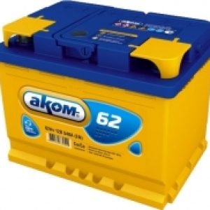 Автомобильный аккумулятор 6СТ-62 Евро / 562000009 21век