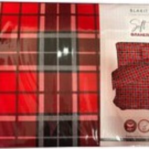 Комплект постельного белья Фланель Евро 70х70 Красный 4532 / 615703 21век