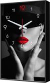 Настенные часы Красное и черное 8Ч0007 21век