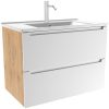 Тумба с умывальником Дион 80 / D80LHO0M9003MKV5-OL80 21век