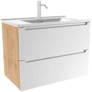 Тумба с умывальником Дион 80 / D80LHO0M9003MKV5-OL80 21век