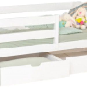 Кровать-тахта детская Марта 80x180 с ящиком / ECO.001.00008.80-180.W 21век