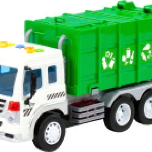 Мусоровоз игрушечный Сити коммунальный со светом и звуком / 86389 21век