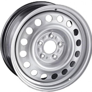 Штампованный диск 8873T 16X6.5" 5x114.3мм DIA 66.1мм ET 50мм Silver 21век