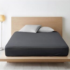 Простыня Графит на резинке 90x200x20 / 812 21век