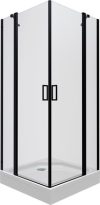 Душевой уголок Тау-Блэк 90x90 21век
