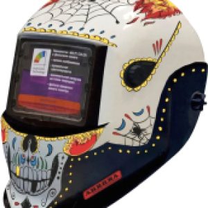 Сварочная маска A777c SKELETON FIRE / 30690 21век