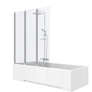 Стеклянная шторка для ванны Agat-3 120 / REA-W0301 21век