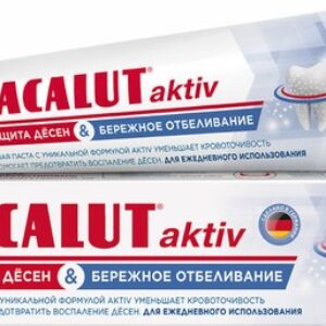Зубная паста Aktiv Защита десен и бережное отбеливание 21век