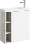 Тумба с умывальником Alba / ALB0106RLS + ALB0706WM 21век