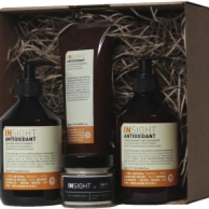Набор косметики для волос Antioxidant Шампунь+Кондиционер+Маска+Ароматич свеча 21век