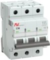 Выключатель автоматический Averes AV-6 3P 16A (C) 6kA / mcb6-3-16C-av 21век