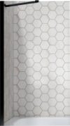 Стеклянная шторка для ванны Bath Screens 70x140 / 16041206 21век