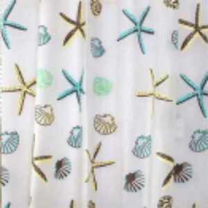 Шторка-занавеска для ванны BM01-180x200 21век