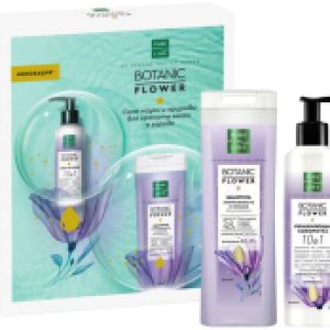 Набор косметики для волос Botanic Flower 2023 Шампунь 200мл+Сыворотка 160мл 21век