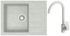 Мойка кухонная со смесителем BR-5850 + смеситель AM.PM Like F8007133 21век