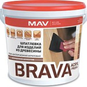 Шпатлевка готовая Brava Profi-1 по дереву 21век