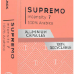 Кофе в капсулах Brew Black Supremo стандарта Nespresso 21век