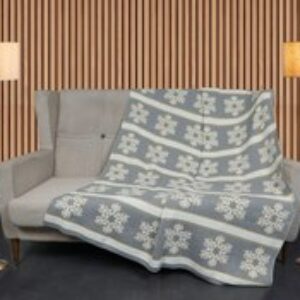 Плед Bright Snowflake 127x152 21век