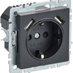 Розетка Brite BR-R14-16-U21-D21-K02 21век