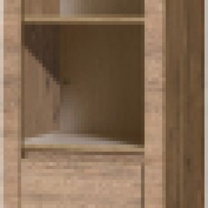 Шкаф-пенал Bromo ВТ-04 1D1Y 50x198x45 / ВТ-04 VL 21век