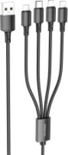 Кабель BX72 4в1 2 Lightning+Micro+Type-C 21век