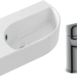 Умывальник со смесителем Cameo 45 / 63405 + 63034 21век