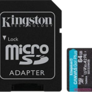 Карта памяти Canvas Go Plus microSDXC 64GB + SD адаптер (SDCG3/64GB) 21век
