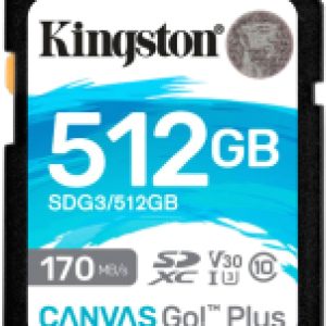 Карта памяти Canvas Go Plus SDXC 170R C10 UHS-I U3 V30 512GB (SDG3/512GB) 21век