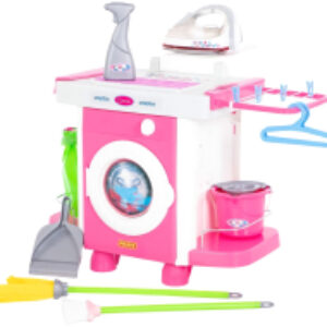 Комплект бытовой техники игрушечный Carmen №6 с аксессуарами и утюжком / 48110 21век