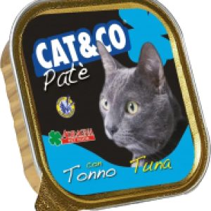 Влажный корм для кошек Cat&Co паштет из тунца 21век