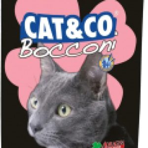 Влажный корм для кошек Cat&Co кусочки лосося в соусе 21век