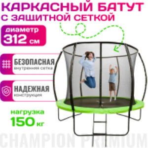 Батут Champion Premium-D312 21век