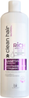 Шампунь для волос Clean Hair Lecithin+ Восстановление и гладкость 21век