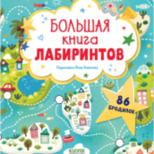 Развивающая книга Лабиринты. Большая книга лабиринтов 21век