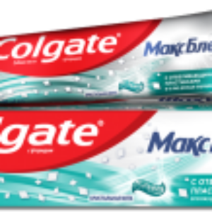 Зубная паста МаксБлеск с отбеливающими пластинками 21век