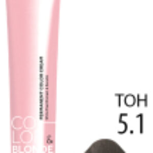 Крем-краска для волос Color&Blonde 5.1 21век