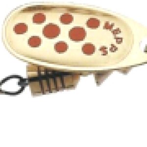 Блесна Comet 4 Gold/Red Dots / 529331 21век