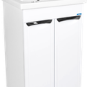 Тумба с умывальником Лима Como 50 / VLIM50CO-T2ST+S-UM-COM50/1-w 21век