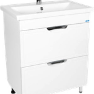 Тумба с умывальником Лима Como 70 / VLIM70CO-T2Y+S-UM-COM70/1-w 21век