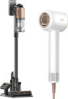 Вертикальный пылесос Cordless Vacuum Cleaner Z20 + Фен Dreame hairdryer Glory White 21век